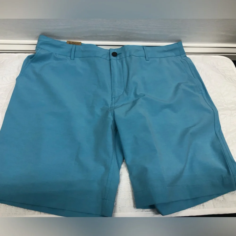 Faherty all day shorts, 9”, blue, NWT